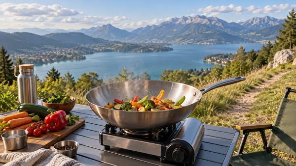 Top 5 woks en inox pour des repas sains et savoureux