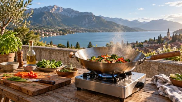 Top 5 woks en inox pour des repas sains et savoureux